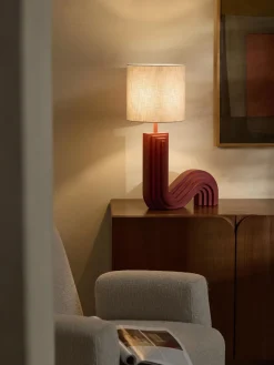 Lámpara de mesa de diseño Luomo