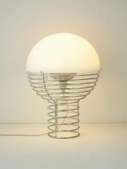 Lámpara de mesa de diseño Verner Panton Wire