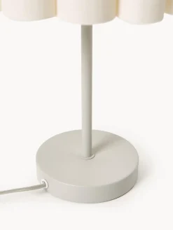 Lámpara de mesa de lino Lucina