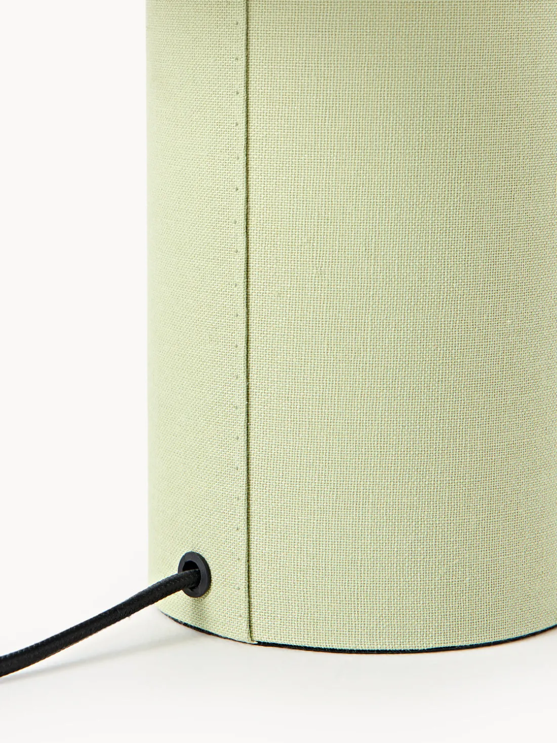 Lámpara de mesa de lino Ron