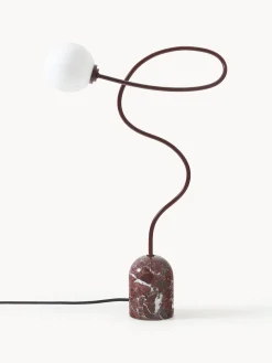 Lámpara de mesa de mármol Alina