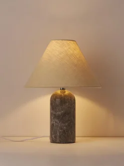 Lámpara de mesa de mármol Gia