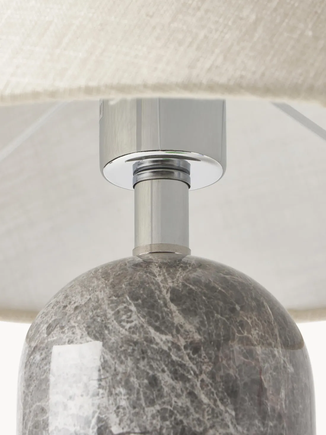 Lámpara de mesa de mármol Gia