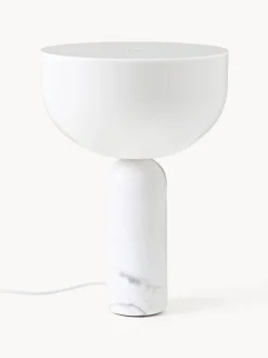 Lámpara de mesa de mármol Kizu, tamaños diferentes