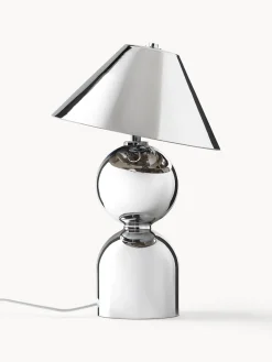 Lámpara de mesa de vidrio espejado Danielle