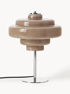 Lámpara de mesa de vidrio Millie