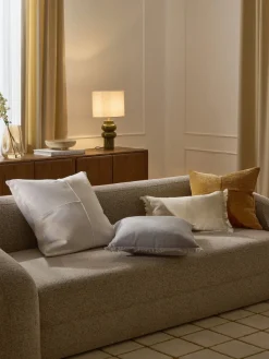 Lámpara de mesa grande de cerámica Christine