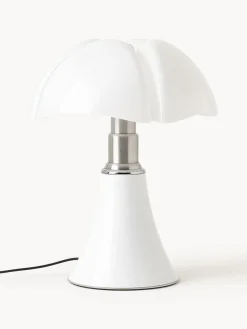 Lámpara de mesa grande LED regulable Pipistrello, altura ajustable