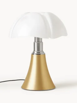 Lámpara de mesa grande LED regulable Pipistrello, altura ajustable