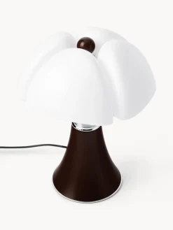 Lámpara de mesa grande LED regulable Pipistrello, altura ajustable