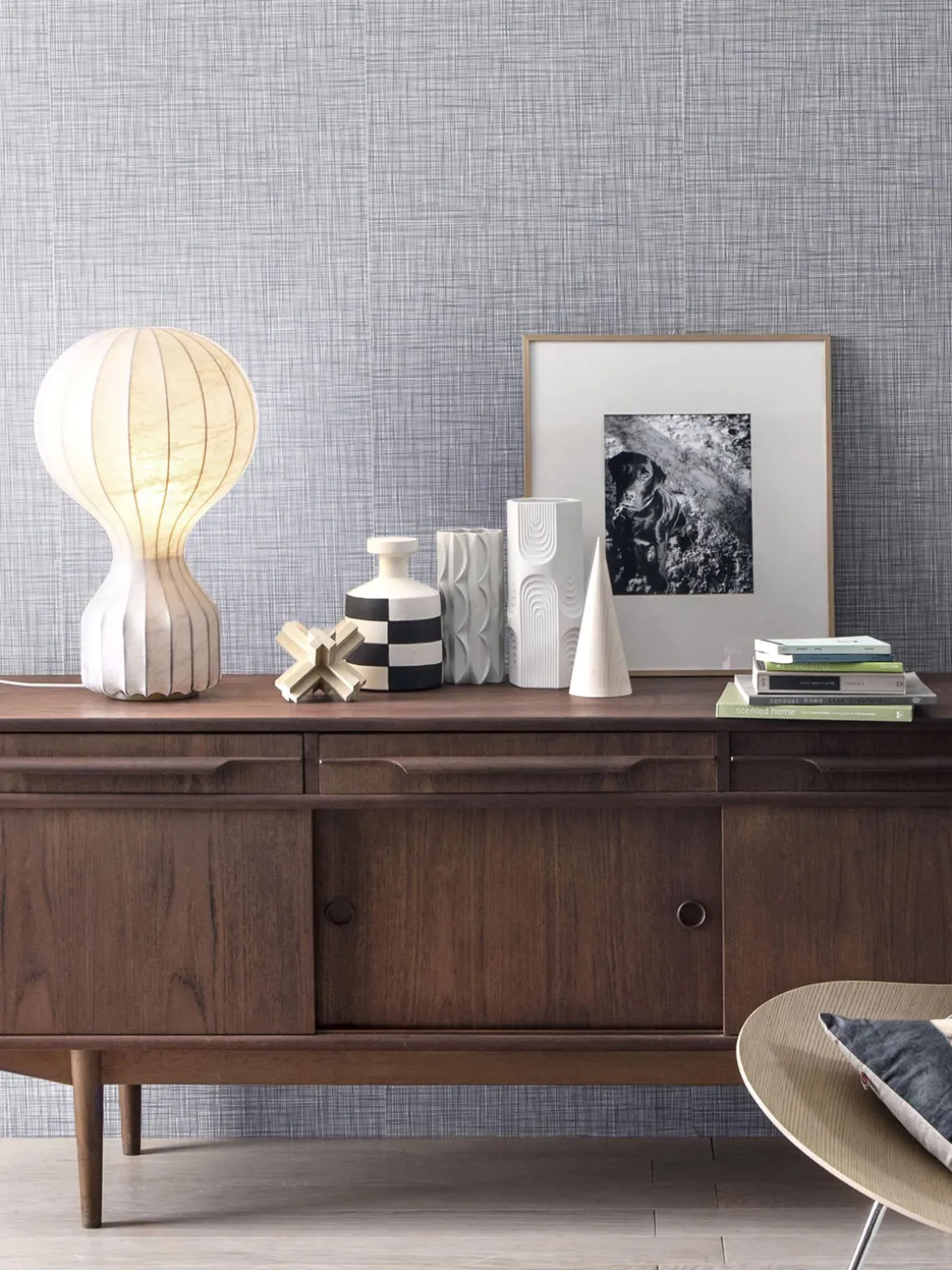 Lámpara de mesa grande regulable Gatto