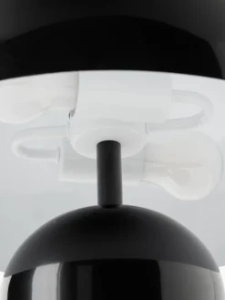 Lámpara de mesa grande retro Walter