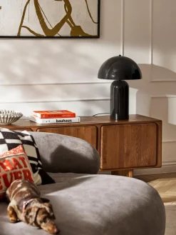 Lámpara de mesa grande retro Walter