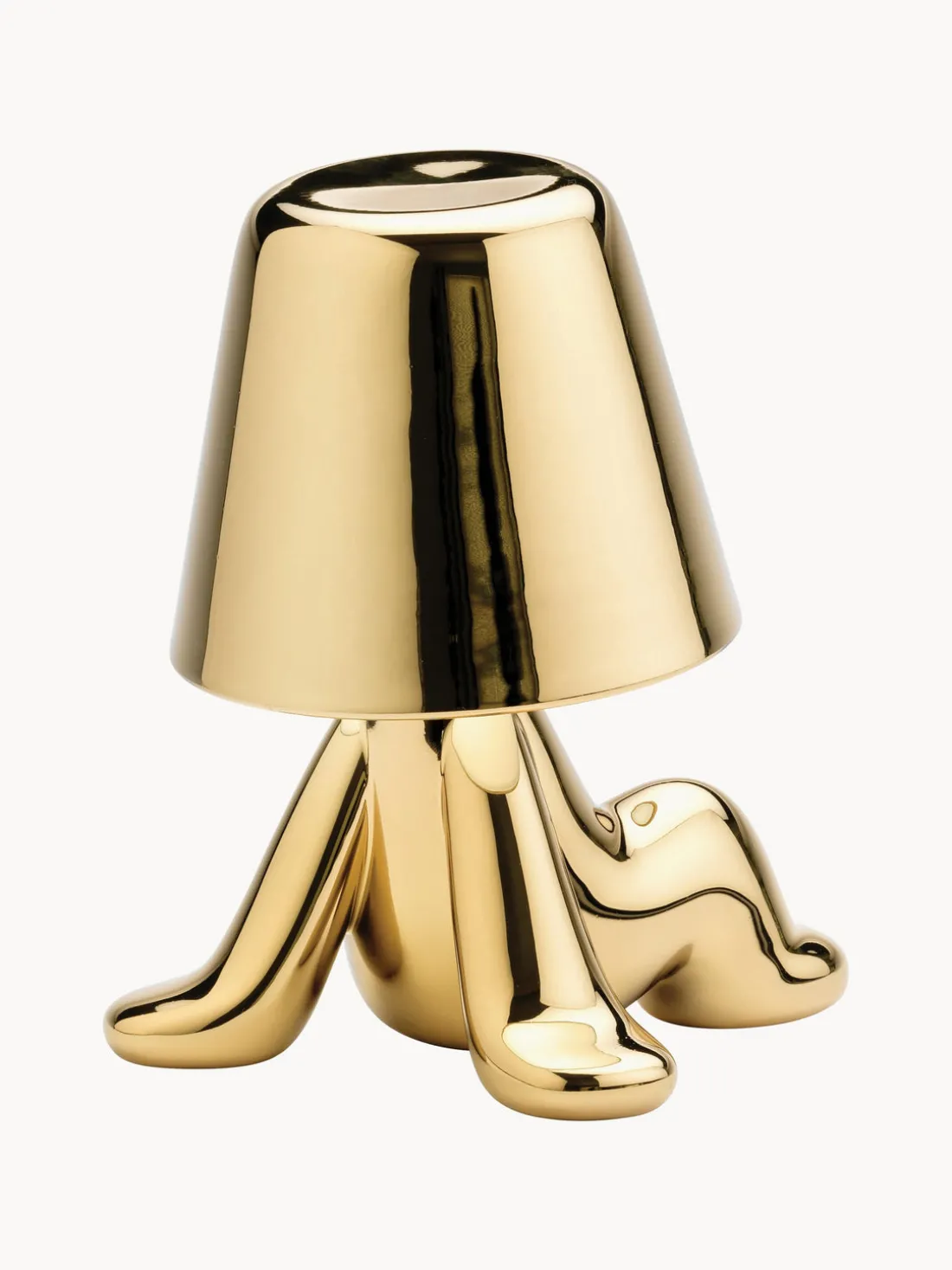 Lámpara de mesa LED pequeña regulable Golden Brothers Bob