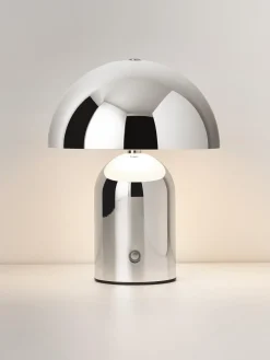 Lámpara de mesa LED pequeña regulable Walter, portátil