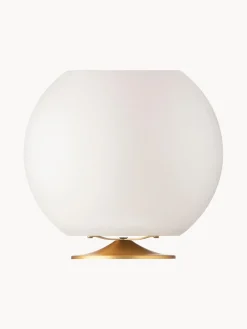 Lámpara de mesa LED regulable Sphere, con altavoz Bluetooth y enfriador de botellas