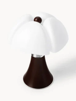 Lámpara de mesa LED regulable Pipistrello, portátil