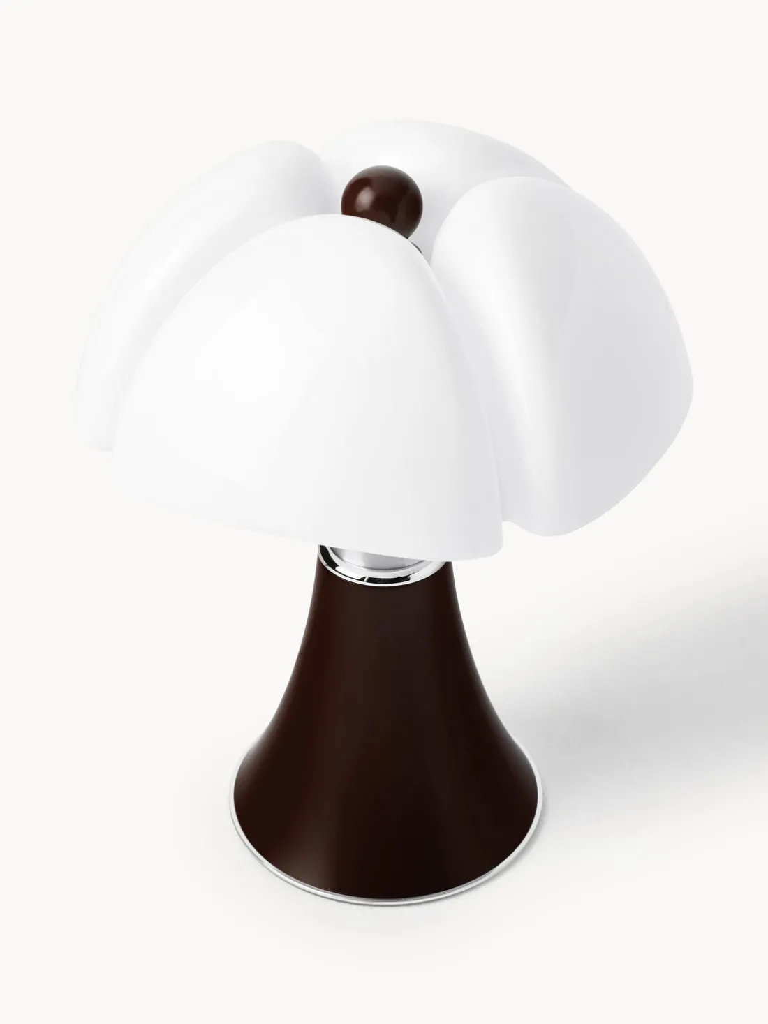 Lámpara de mesa LED regulable Pipistrello, portátil