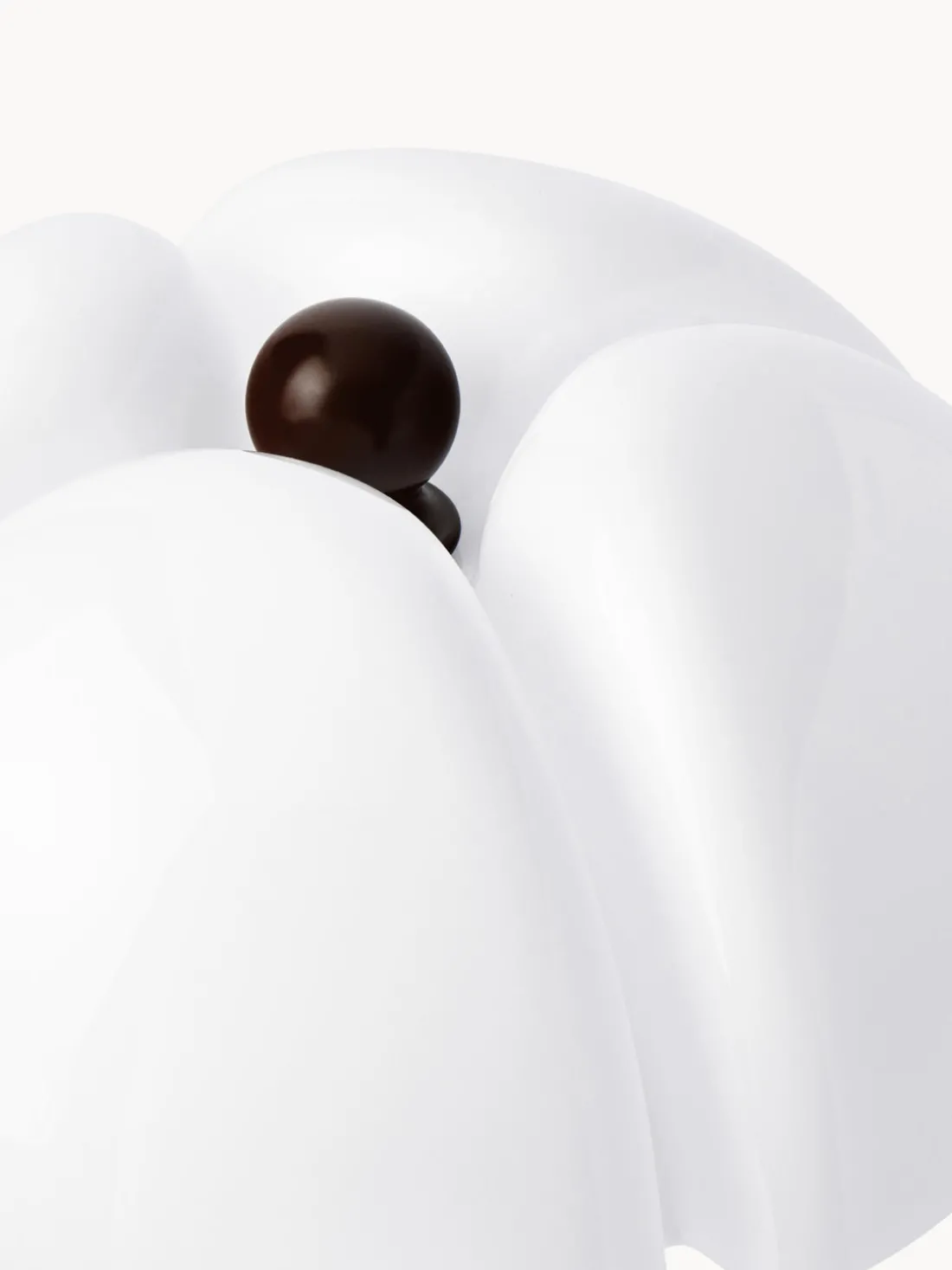 Lámpara de mesa LED regulable Pipistrello, portátil