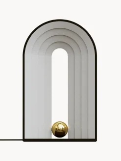 Lámpara de mesa LED regulable con disco difusor Castellum