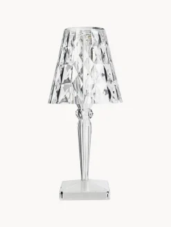 Lámpara de mesa LED regulable Big Battery, Al 37 cm