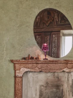 Lámpara de mesa LED regulable Big Battery, Al 37 cm