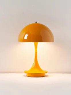 Lámpara de mesa LED regulable Panthella 160, diseño Verner Panton