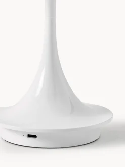 Lámpara de mesa LED regulable Panthella de diseño Verner Panton, 24 cm, portátil