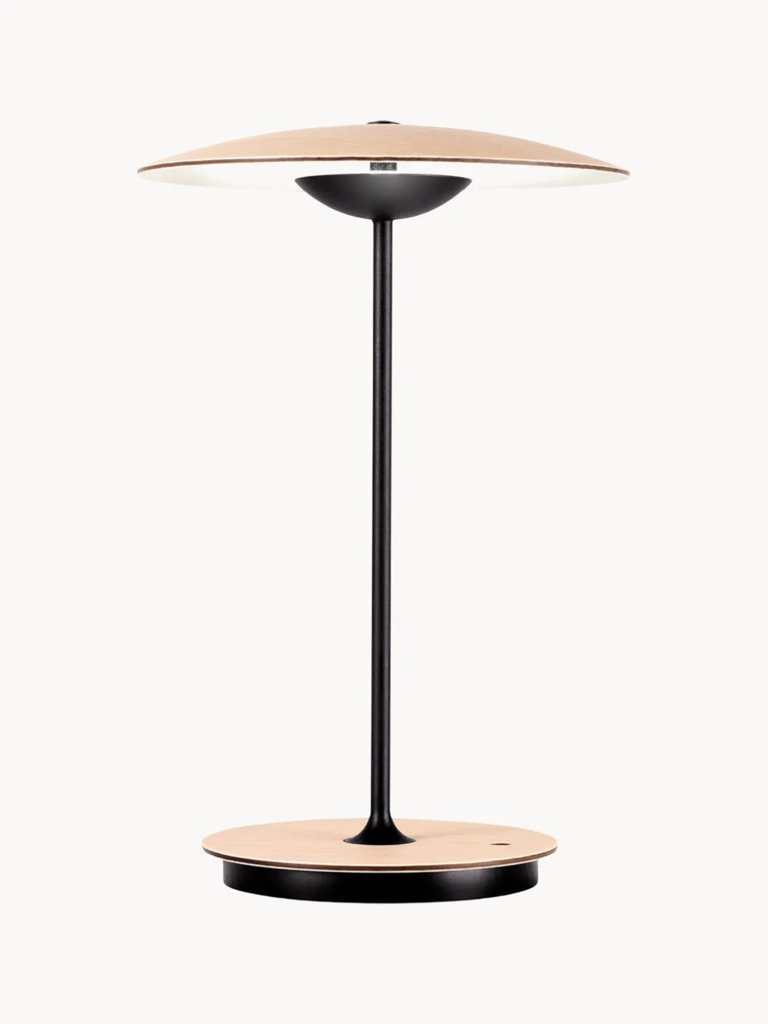 Lámpara de mesa LED regulable Ginger, portátil