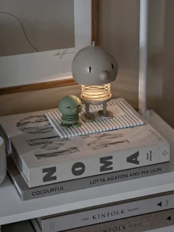 Lámpara de mesa LED regulable Choco, portátil