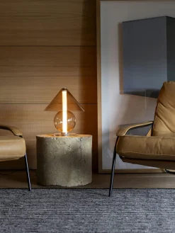 Lámpara de mesa LED soplada regulable Fragile