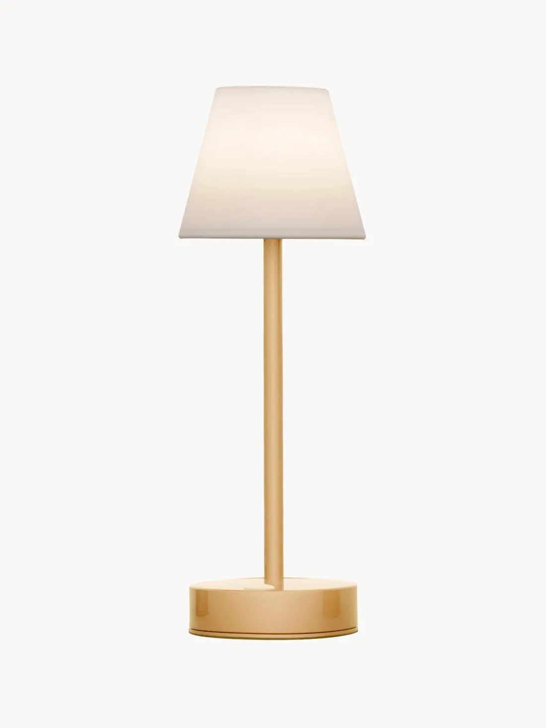 Lámpara de mesa para exterior LED regulable táctil Lola, portátil