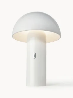 Lámpara de mesa pequeña LED regulable Svamp, portátil