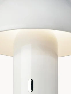 Lámpara de mesa pequeña LED regulable Svamp, portátil