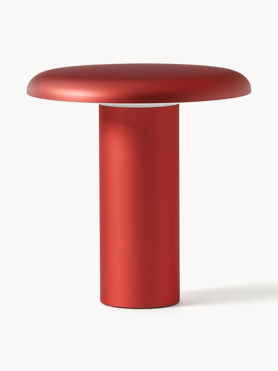 Lámpara de mesa pequeña LED regulable Takku, portátil