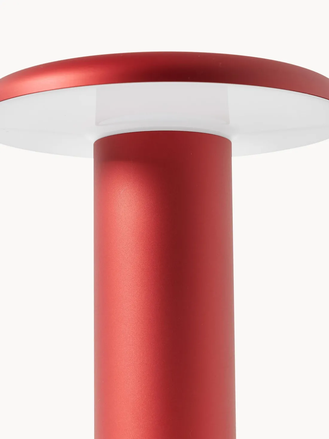 Lámpara de mesa pequeña LED regulable Takku, portátil