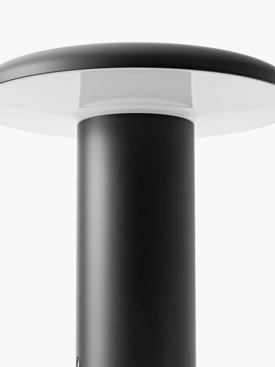 Lámpara de mesa pequeña LED regulable Takku, portátil