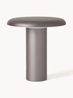 Lámpara de mesa pequeña LED regulable Takku, portátil