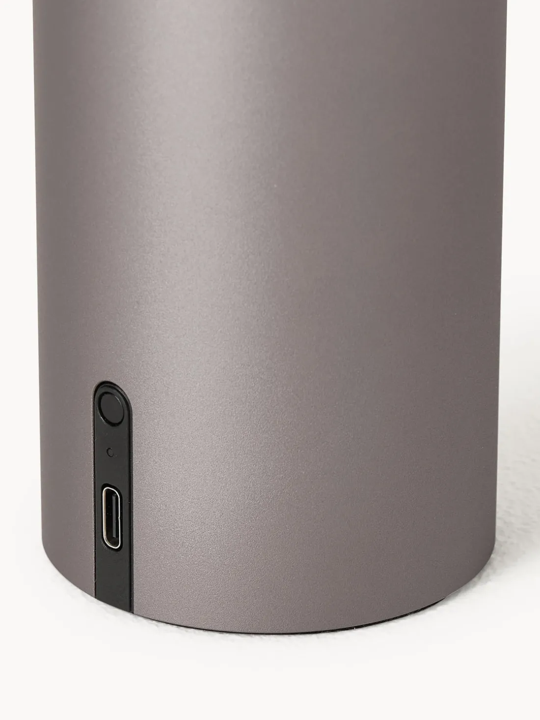 Lámpara de mesa pequeña LED regulable Takku, portátil