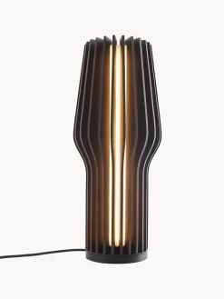 Lámpara de mesa pequeña LED regulable Radiant, portátil