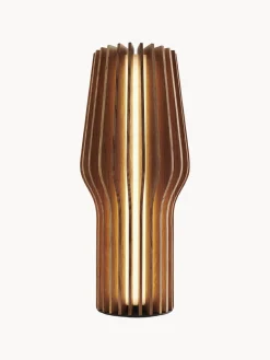 Lámpara de mesa pequeña LED regulable Radiant, portátil