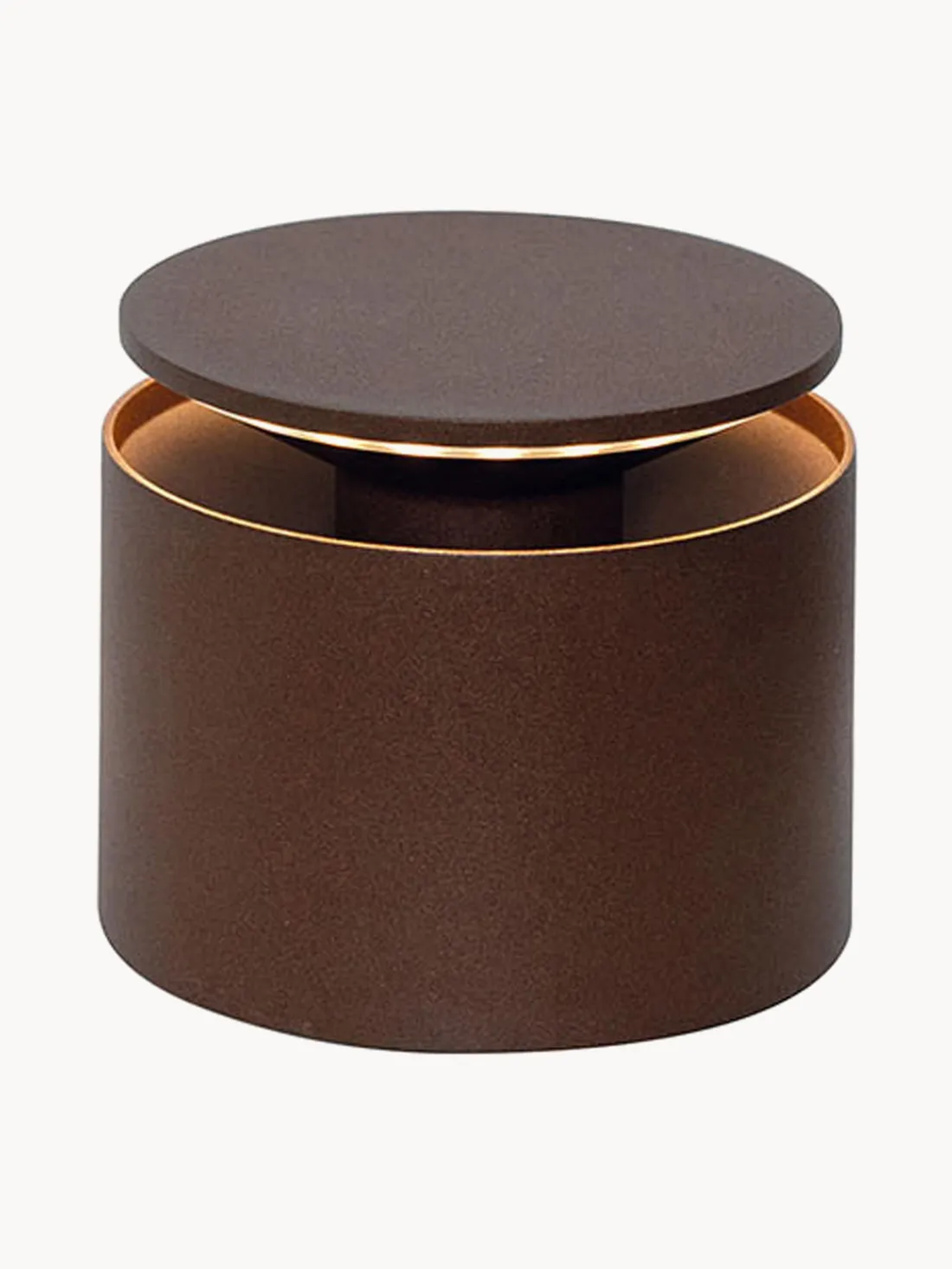 Lámpara de mesa pequeña LED regulable Push-up Pro, portátil