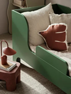 Lámpara de mesa pequeña LED regulable Arum, portátil