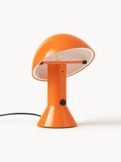 Lámpara de mesa pequeña orientable Elmetto