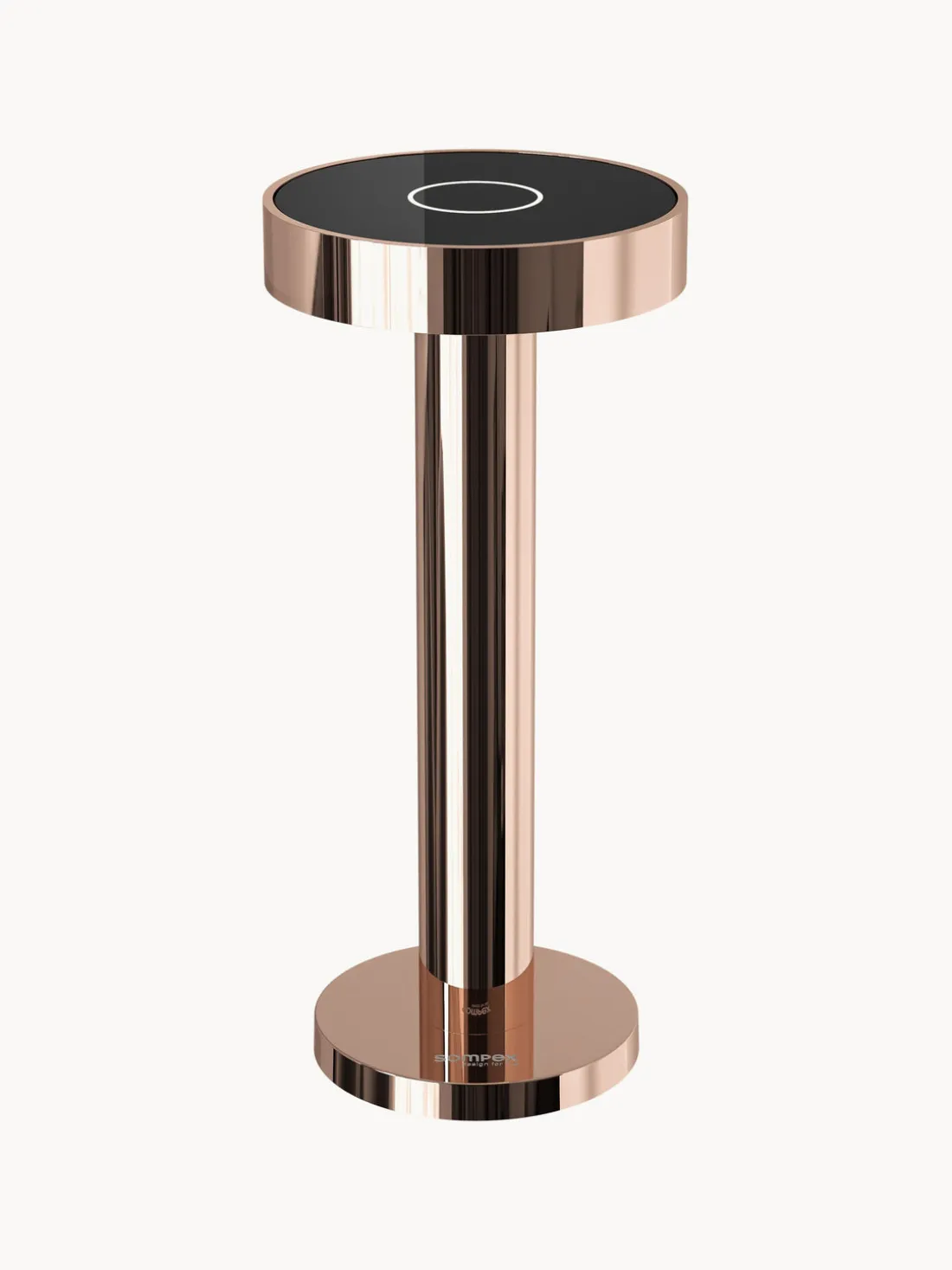 Lámpara de mesa pequeña para exterior LED regulable Boro, portátil