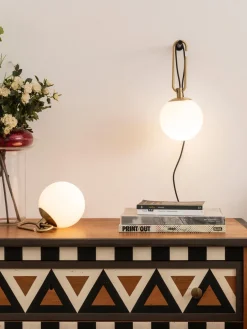 Lámpara de mesa soplada artesanalmente nh1217