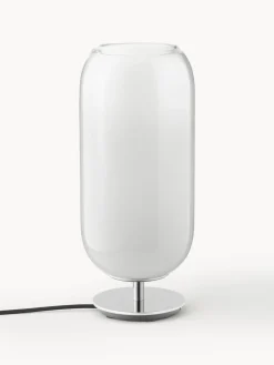 Lámpara de mesa soplada artesanalmente Gople, tamaños diferentes