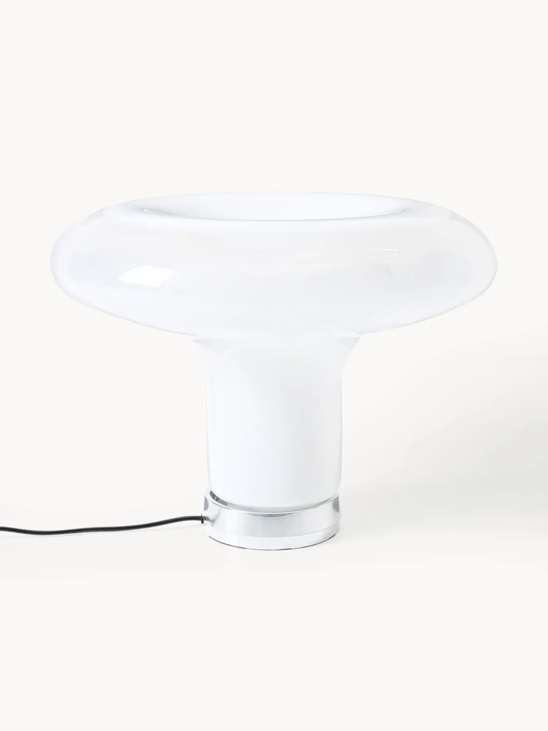 Lámpara de mesa soplada artesanalmente Lesbo