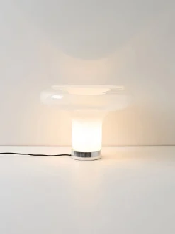 Lámpara de mesa soplada artesanalmente Lesbo