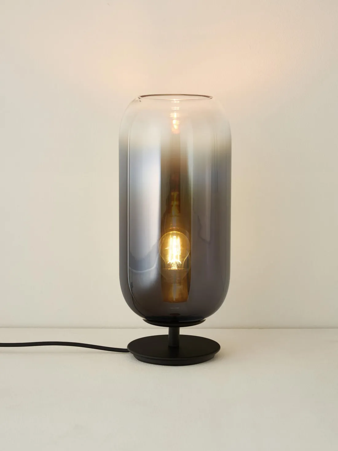 Lámpara de mesa soplada artesanalmente Gople, tamaños diferentes